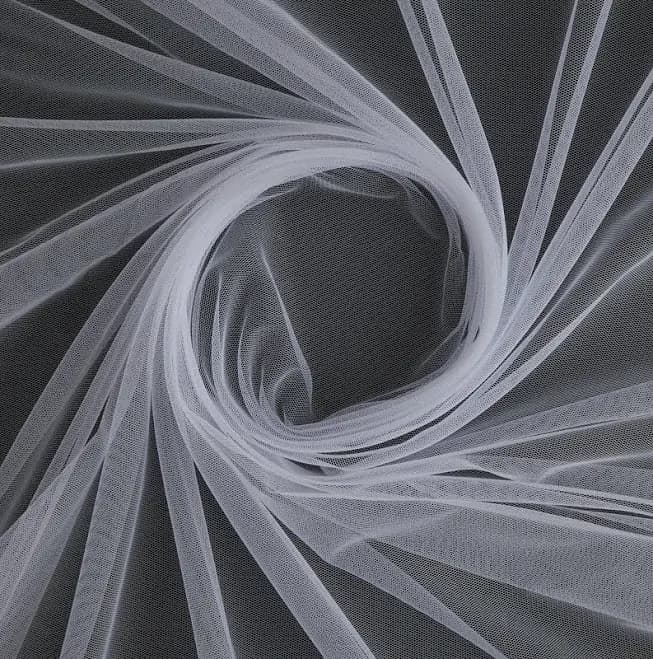 Zelouf Fabrics Classic Tulle Fabric by The Yard