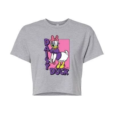 Disney Women's Daisy Duck Cropped T-Shirt