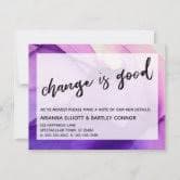 We've Moved Abstract Modern Moving Announcement | Zazzle