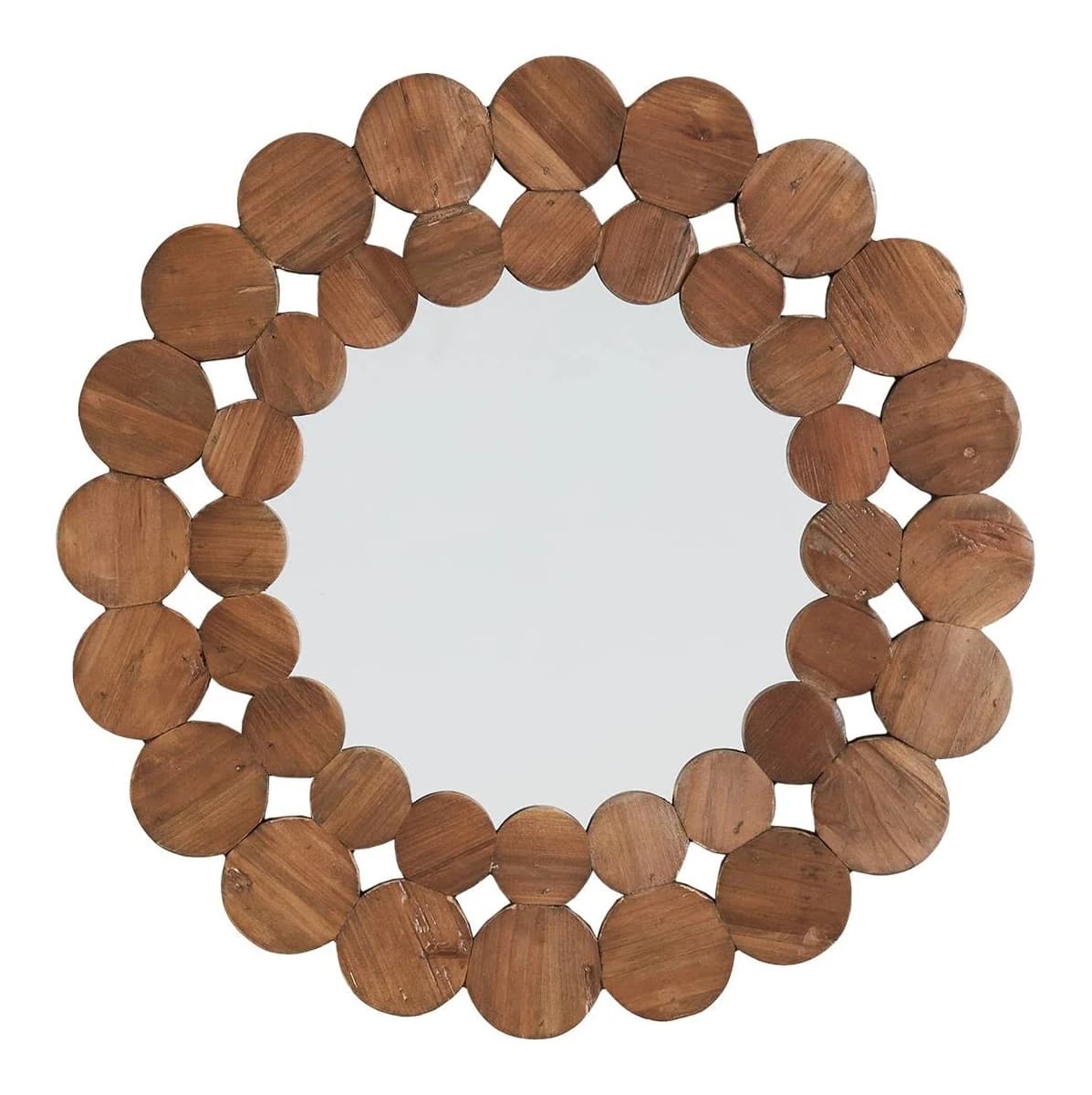 Inspire Q Artisan Joshua Round Wall Mirror