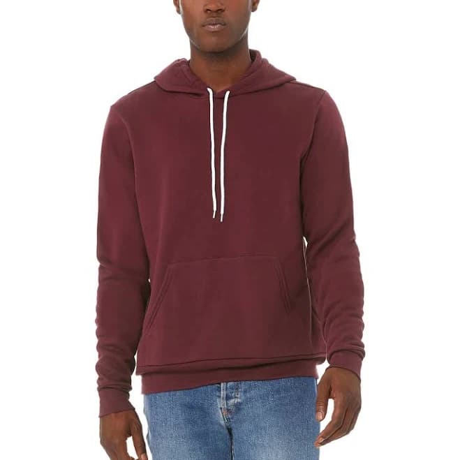 Bella + Canvas Unisex Sponge Fleece Pullover Hoodie
