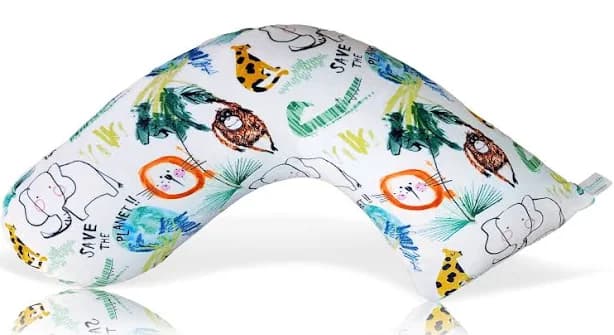 Luna Lullaby Nursing Pillow - Jungle Fun | Comfortable Feeding Pillow