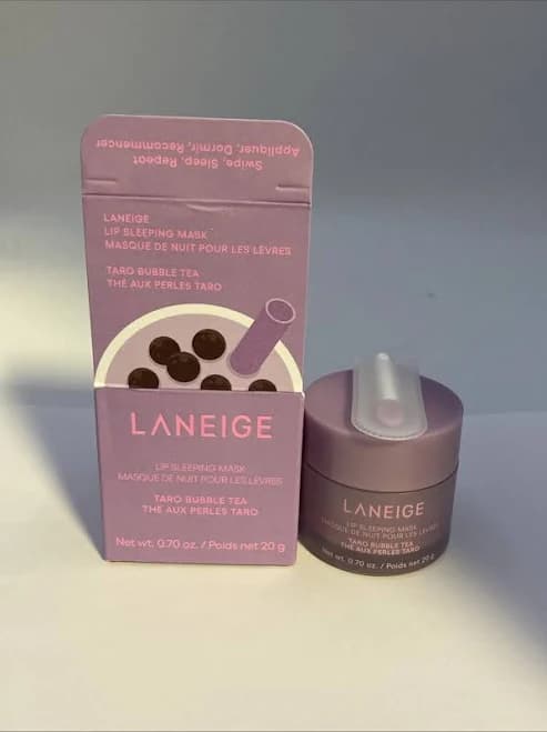 Laneige Taro Bubble Tea Lip Sleeping Mask