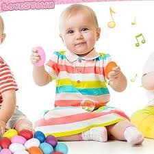 Amazon.com: LovesTown 8pcs Plastic Egg Shakers Percussion Instruments Musical Egg Maracas Easter Egg with 4 Colors : Toys & Games