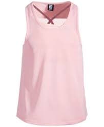 ID Ideology Big Girls Mesh Layered-Look Mesh Tank Top, Created for Macy's - Macy's