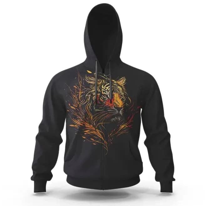 Tiger-Universe Courageous Tiger Hoodie