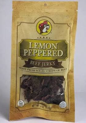 Buc-ee's Lemon Peppered Beef Jerky