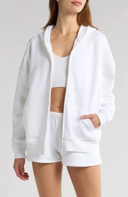 Florence by Mills Women's Cozy Crush Oversized Zip Hoodie