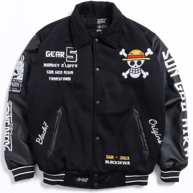 Varsity Sukajan Limited Edition Embroidered Anime Bomber Jacket