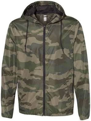 Independent Trading Co. EXP54LWZ Lightweight Windbreaker Full-Zip Jacket