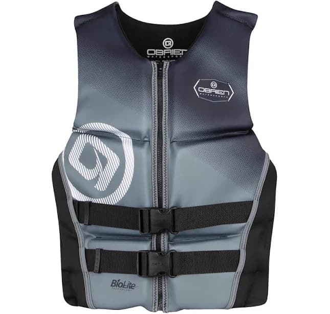 Men's Flex V-Back Life Jacket - US Coast Guard Approved Level 70 Buoyancy - Water Sports Activity Including Boating, Paddle, Skiing, Surfing & Swimming