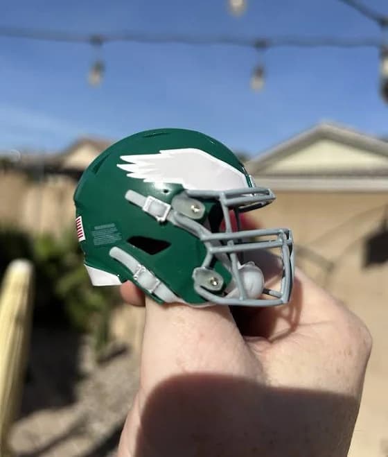Philadelphia Eagles Pocket Pro Size Helmet
