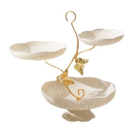 Jicheng 3 Tier Fruit Bowl Countertop Holder