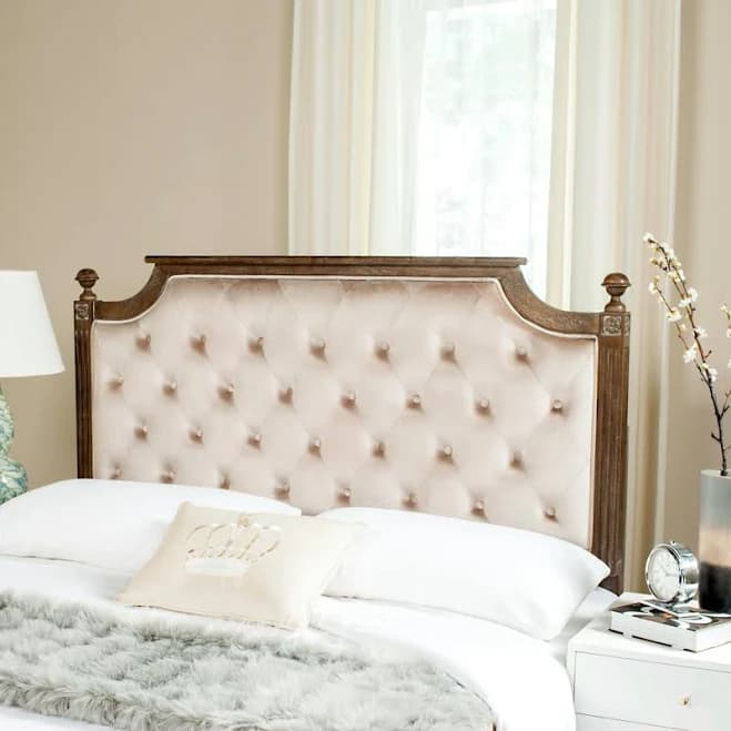 Safavieh Rustic Wood Tufted Headboard