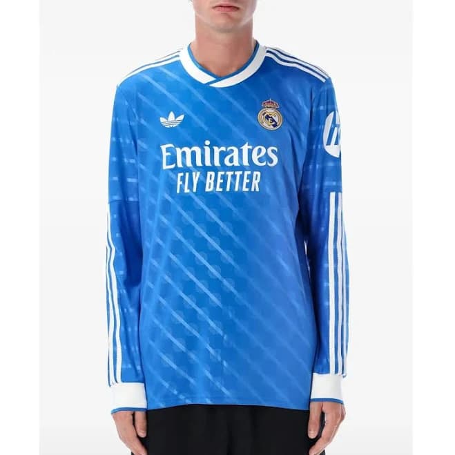 adidas Real Madrid 25/25 Long-Sleeve Shirt