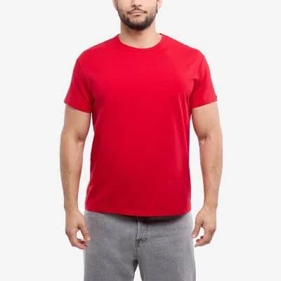 X RAY Men's Basic Crewneck Short Sleeve T-Shirt