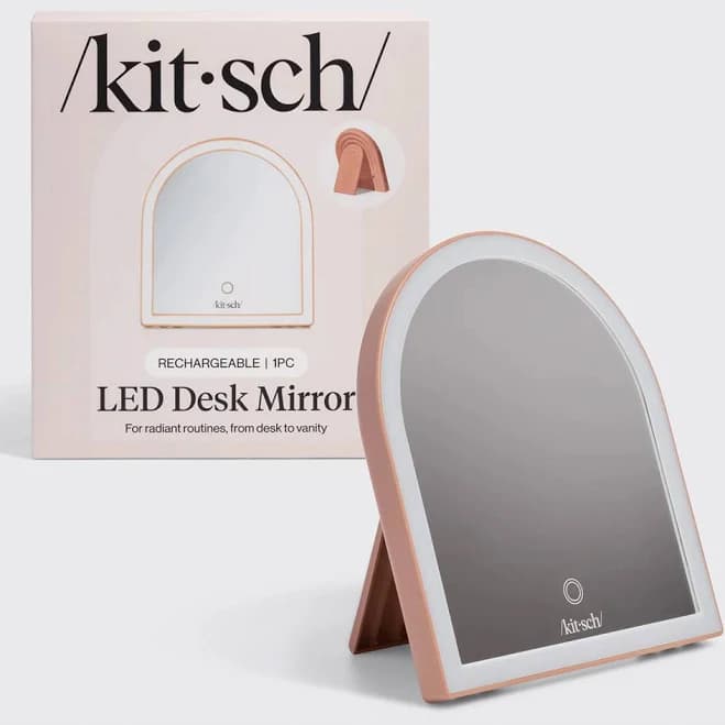 Kitsch LED Desk Mirror