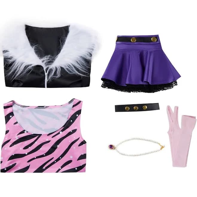 Monster High Clawdeen Wolf Girl Cosplay Costume