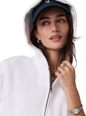 Vuori Women's Restore Mini Full Zip Hoodie