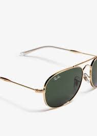 Ray-Ban Bain Bridge sunglasses for ADULT-UNISEX, Men, Women - Gold in USA | Level Shoes
