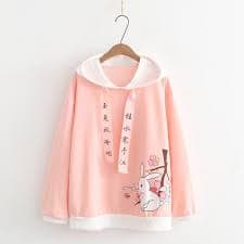 Buy kawaii bunny hoodie Cheap Sale Fluffy Bunny Hoodie For 46.97 Kawaii Stop