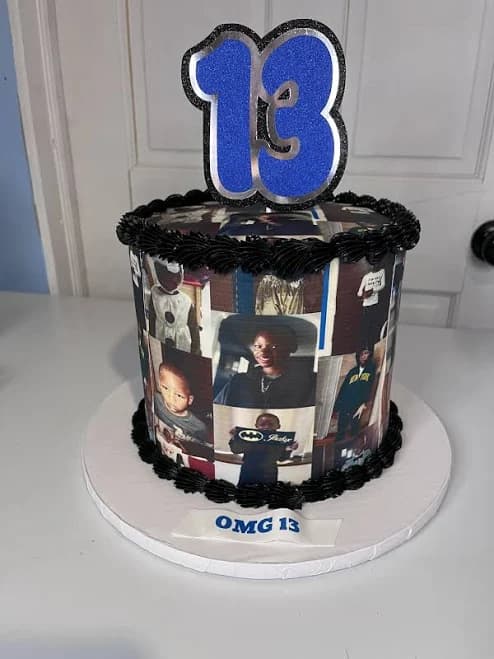 Photo Cake (6" Small Party (Serves 18-20))