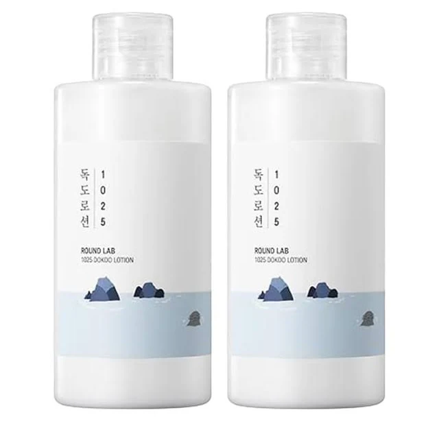 ROUND LAB 1025 Dokdo Lotion Bundle Set 2 Pcs