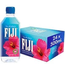 Fiji Water FIJI Natural Artesian Bottled Water 500 mL / 16.9 Fl Ounce (Pack of 24 Singles)