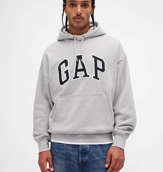 Gap Men's Oversized French Terry Hoodie