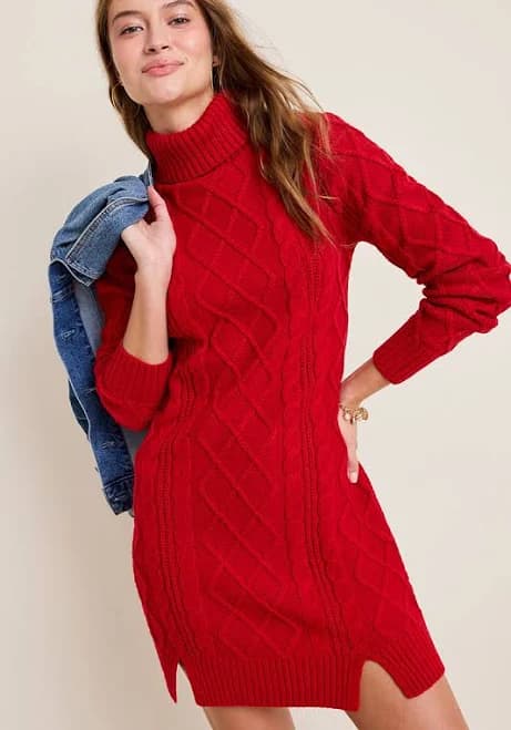 Francesca's Gabrielle Turtle Neck Sweater