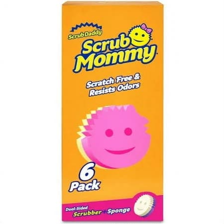 Scrub Daddy Scrub Mommy 6Ct Sponges Box