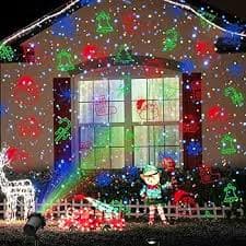 Amazon.com: Laser Christmas Projector Lights Outdoor, 3 Colors RGB Christmas Laser Lights Outdoor Waterproof, Christmas Decorations Indoor Outdoor, Holiday Laser Light Projector for Home Garden Yard : Tools & Home Improvement