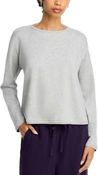 Eileen Fisher Women's Boxy Terry Top