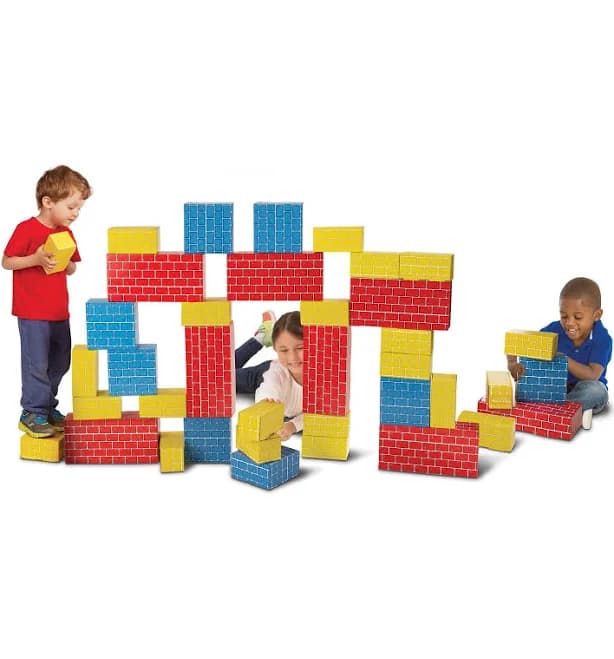 Melissa & Doug Deluxe Jumbo Cardboard Blocks