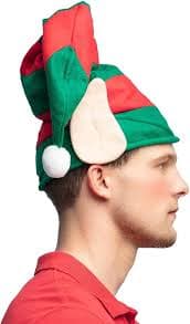 Boland 13305 Santa Hat Elf, Multicoloured, Standard Size : צעצועים ומשחקים - Amazon.com