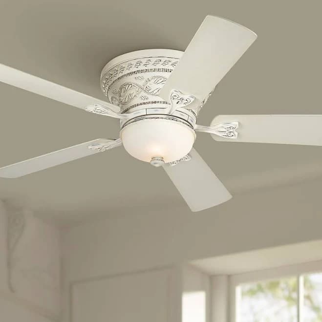Casa Vieja 52" French Hugger Ceiling Fan with Light