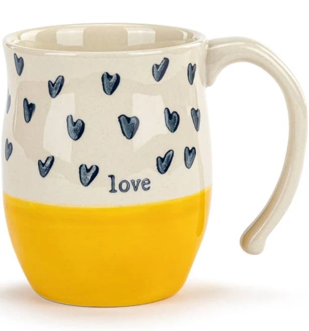 Demdaco Love Heart Brights Mug