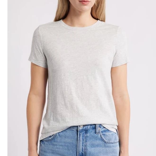 Caslon Cotton Blend Crewneck T-Shirt