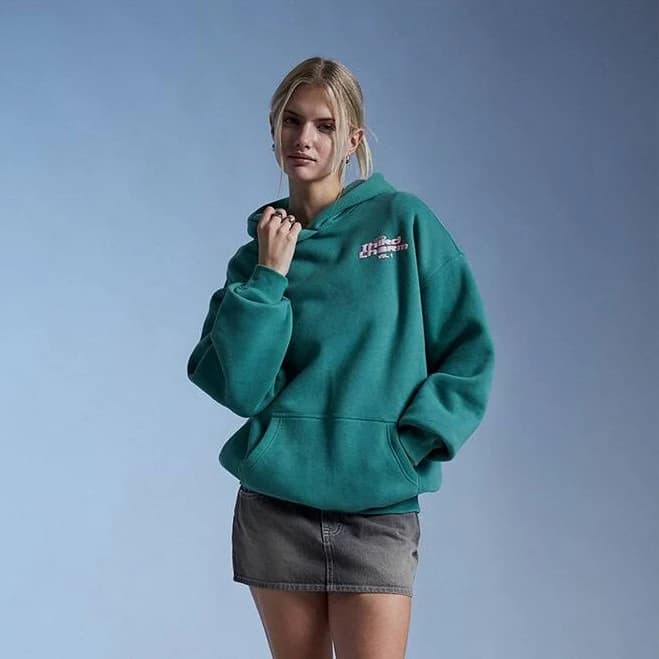 Third Charm Women's Puff Graphic Hoodie
