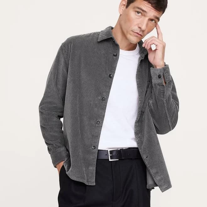 Banana Republic Men's Relaxed-Fit Corduroy Overshirt