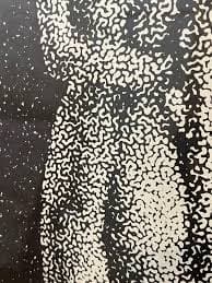 Large Post Modern Nude Signed Lithograph For Sale at 1stDibs
