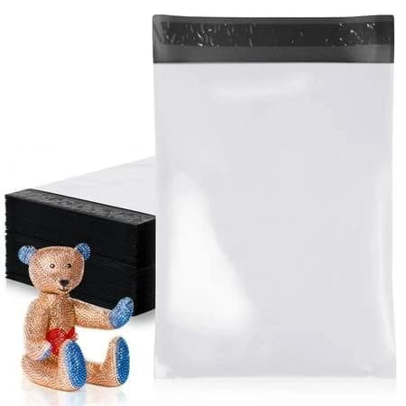 200 Pack White Poly Mailers