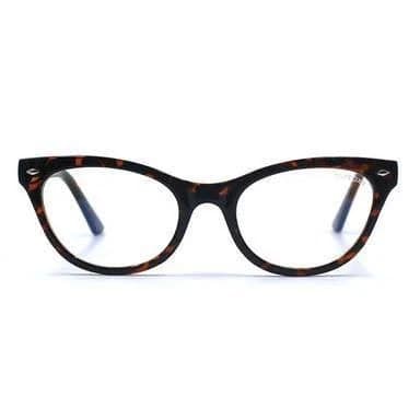 Stephanie Tortoise Cat-Eye Blue Light Glasses