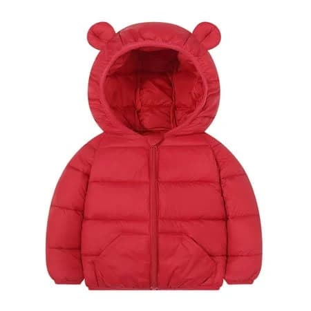 Cethrio Girls Puffer Jackets Full Zip Hooded Warm Windproof Winter Coats Outerwear