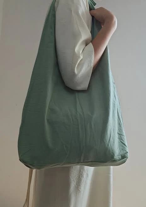 Custom Logo Linen Tote Bag