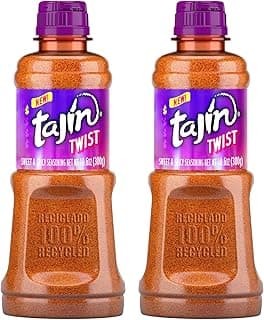 Tajín Twist Sweet and Spicy Seasoning, Fruit and Chili Powder, 10.6oz (Pack of 2)