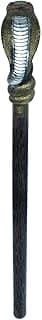 Treasure Gurus Cobra Snake Scepter Wizard Staff Stick Jafar Warlock King Halloween Costume Accessory Prop