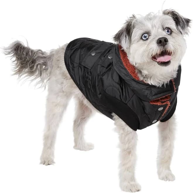 Frisco Heavy Weight Matte Quilted Volume Dog & Cat Puffer