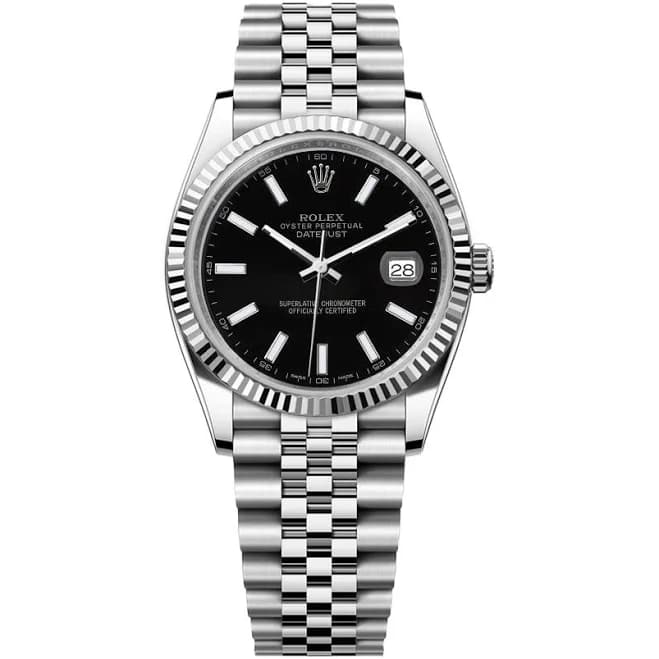 Rolex Date-just with Jubilee SS