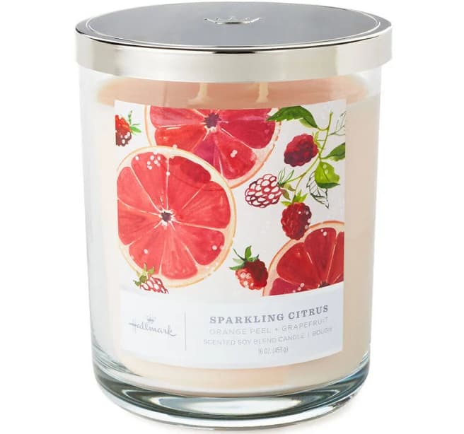 Hallmark Sparkling Citrus 3-Wick Jar Candle